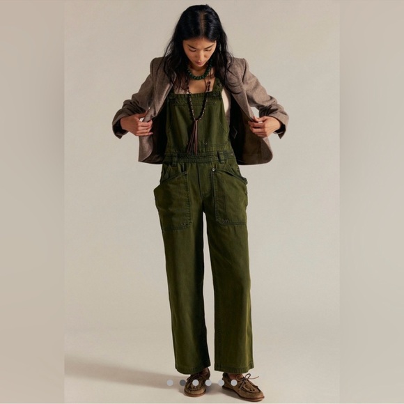 NWT! Free People We The Free Just In Time Overall Sz Small - Picture 3 of 7